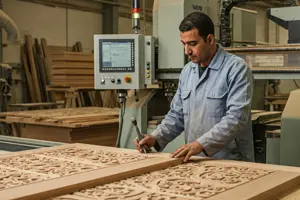        عمال تركيب وتشغيل ماكينات تشغيل الخشب   